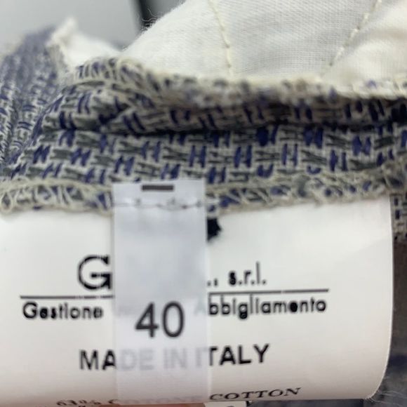 Messagerie Patrizio Piscaglia Tweed Shorts Sz 40 - Picture 7 of 9